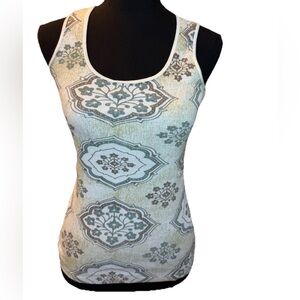 Multicolor Women’s Tank Top by Self Esteem, Size Small